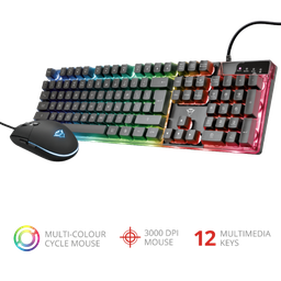 [23483] GXT838 AZOR COMBO KEYBOARD IT+MOUSE