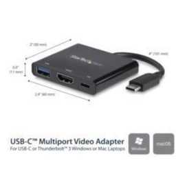 [CDP2HDUACP] ADATTATORE USB-C A HDMI 4K +PD