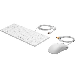 [1VD81AA] HP USB KEYBRD+MOUSE HEALTHCARE WHIT