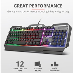 [23741] GXT856 TORAC GAMING KEYBOARD IT