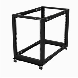 [4POSTRACK15U] ARMADIO SERVER RACK A TELAIO APERT