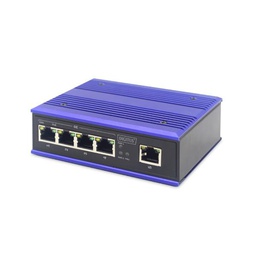 [DN-651120] IND 4PORT GIGABIT POE + SWITCH