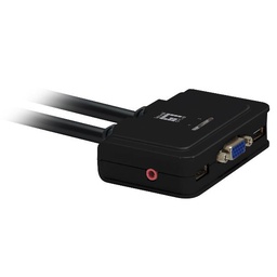 [KVM-0223] KVM SWITCH VGA-USB-TWOWAY AUDIO