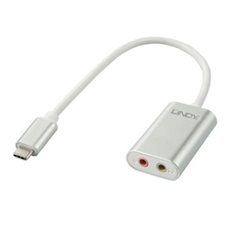 [42711-LND] CONVERTER USB TIPO C A AUDIO