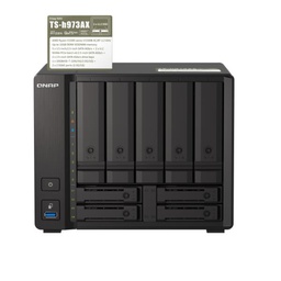 [TS-H973AX-8G] 9-BAY NAS AMD RYZEN V1500B