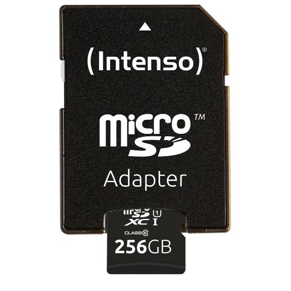 Micro SD with 256GB UHS-I adapter
