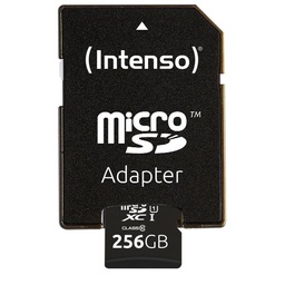 [3423492] MICRO SD CON ADATTATORE 256GB UHS-I