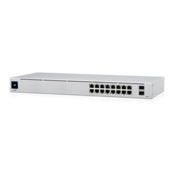 [USW-16-POE-EU] 16P GIGABIT SWITCH -8 POE PORTS