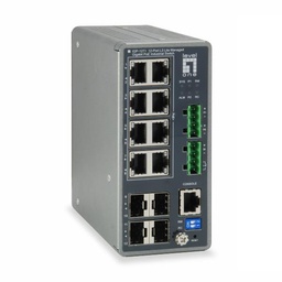 [IGP-1271] SWITCH INDUSTRIAL 12PORTL3 POE