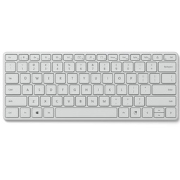 [21Y-00040] DESIGNER COMPACT KEYBOARD SILVER