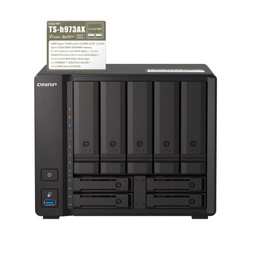 [TS-H973AX-32G] 9-BAY NAS  AMD RYZEN V1500B