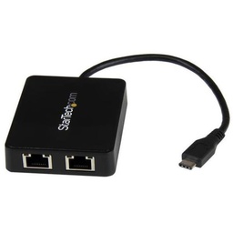 [US1GC301AU2R] USB-C TO 2X RJ45 NETWORK ADAPTER