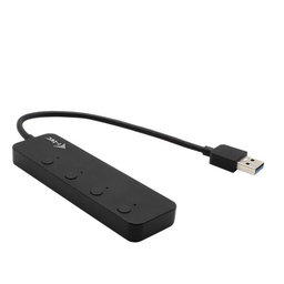 [U3CHARGEHUB4] USB 3.0 METAL 4PORT+ON/OFF SWITCHES