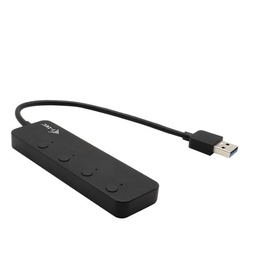 [U3CHARGEHUB4] USB 3.0 Metal 4port+on/off Switches