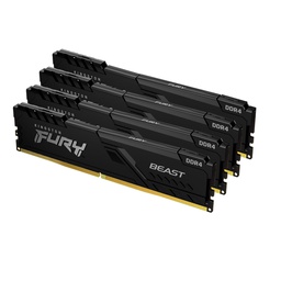 [KF426C16BBK4/32] 32GB2666MHZDDR4DIMMKIT4F.BEASTBLACK