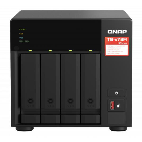 4-Bay Nas AMD Ryzen V1000