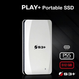 [S3SSDP512] 512GB S3+ SSD PORTATILE GAMING