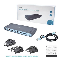 [CADUAL4KDOCK] USB 3.0/USB-C 5K UNIV 2X DISP