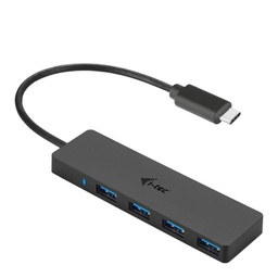 [C31HUB404] USB 3.1 TYPE C SLIM 4 PORT-BK