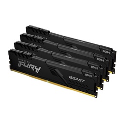 [KF426C16BB1K464] 64GB2666MHZDDR4DIMMKIT4F.BEASTBLACK