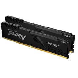 [KF426C16BB1K232] 32GB2666MHZDDR4DIMMKIT2F.BEASTBLACK