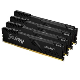 [KF432C16BBK4/64] 64GB3200MHZDDR4DIMMKIT4F.BEASTBLACK