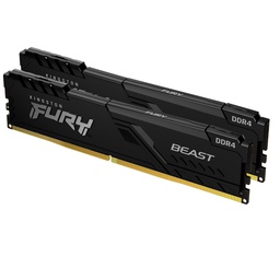 [KF432C16BBK2/64] 64GB3200MHZDDR4DIMMKIT2F.BEASTBLACK