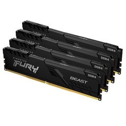 [KF426C16BBK4/16] 16GB2666MHZDDR4DIMMKIT4F.BEASTBLACK