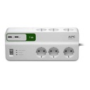 FILTERED SOCKET 6 OUTLET 230V GER