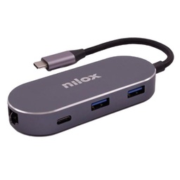 [NXDSUSBC02] MINI DOCKING STAT HDMI 3USB  PD ETH