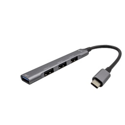 [C31HUBMETALMIN4] USB-C METALHUB 1XUSB 3.0+3X USB 2.0