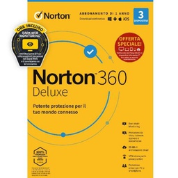 [21429480] NORTON360 DLX 25GB 1U 3D 12M ATTACH