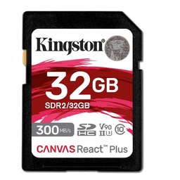 [SDR2/32GB] 32GB Canvas React Plus SDHC