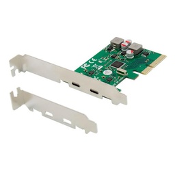 [EMRICK08G] 2-PORT USB 3.2 GEN 2 TYPE-C PCIE