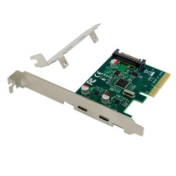 [EMRICK07G] 2-PORT USB 3.2 GEN 2 TYPE-C PCIE