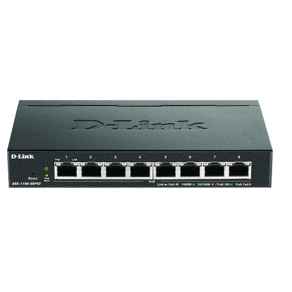 8-PORT POE GIGABIT SMART MANAGED