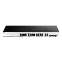 [DGS-1210-28P/E] SWITCH 24POE PT 10/100/1000+4 MG