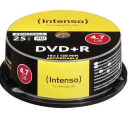 [4811154] DVD+R 4.7GB 16X SPINDLE PRINTAB.25P