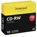 CD-RW 700MB/80 m.12x Slim Case 10pz