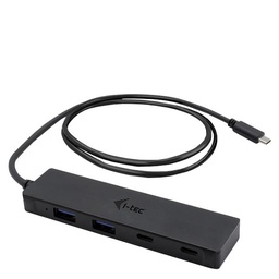 [C31HUBMET2A2C85] USB-C HUB 2XUSB3.0+2XUSB-C 85CM