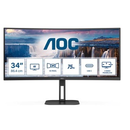 [CU34V5C] MONITOR 34 CURVED V5 - 21:9 VALUE