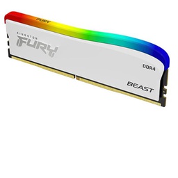 [KF436C17BWA/8] 8GB 3600MTS DDR4 DIMM F.B.WHITE RGB