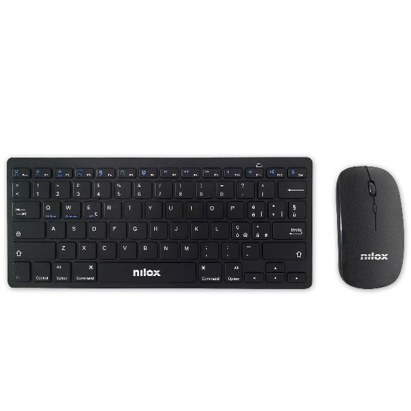 KIT KEYBOARD + MOUSE SLIM BLACK