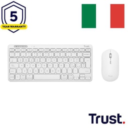 [25074] LYRA WL KEYBOARD MOUSE IT WHITE
