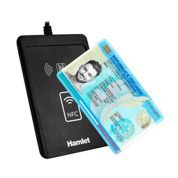 [HUSCR-CIEP] LETTORE USB SMART CARD CONTACTLESS