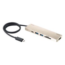 [UH3239-AT] USB-C MULTIPORT MINI DOCK WITH POWE