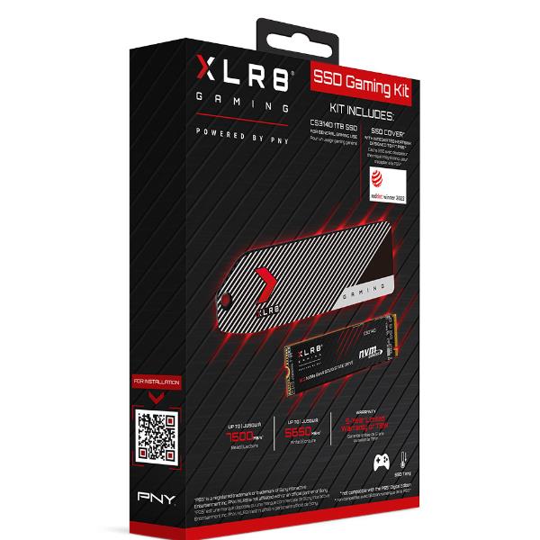 XLR8 PS5 SSD Cover + SSD CS3140
