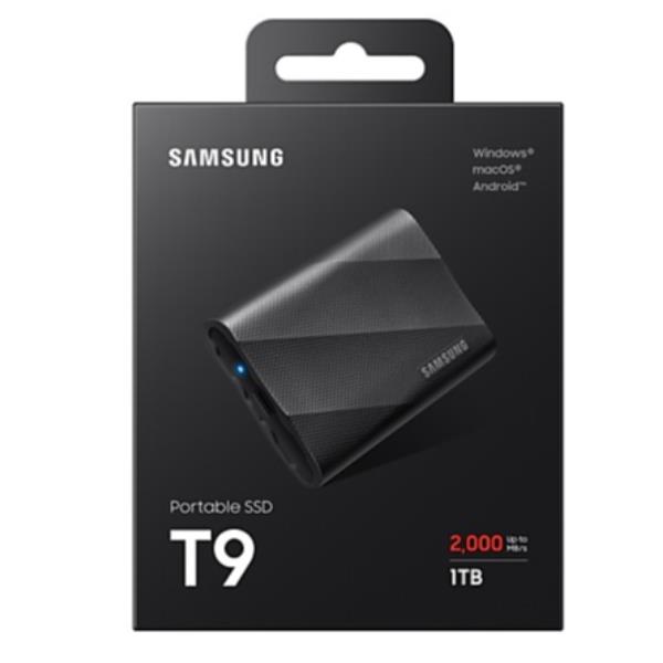T9 portable ssd of 1tb black USB3.2