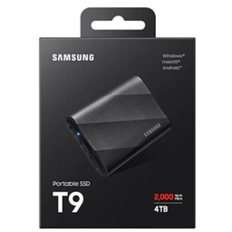 [MU-PG4T0B/EU] 4TB BLACK USB3.2 T9 PORTABLE SSD