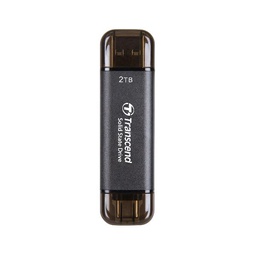 [TS2TESD310C] 2TB EXTSSD USB10GBPS TYPE C/A BLACK